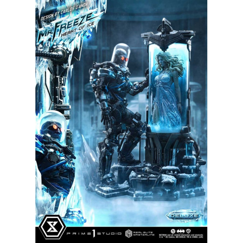 Prime 1 Studio - Mr. Freeze «Heart of Ice» (diseño de Carlos D'Anda), versión DX - Serie Real Elite Masterline 1/3