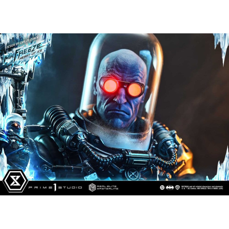 Prime 1 Studio - Mr. Freeze «Heart of Ice» (diseño de Carlos D'Anda), versión DX - Serie Real Elite Masterline 1/3