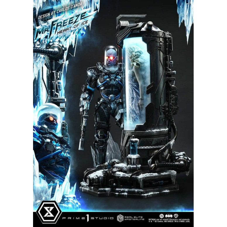 Prime 1 Studio - Mr. Freeze «Heart of Ice» (diseño de Carlos D'Anda), versión DX - Serie Real Elite Masterline 1/3