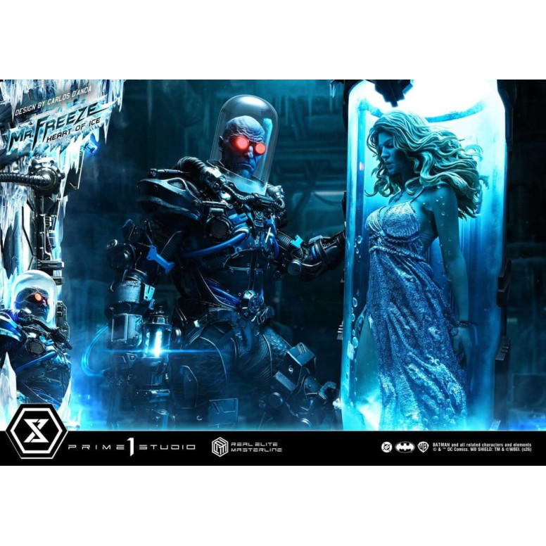 Prime 1 Studio - Mr. Freeze «Heart of Ice» (diseño de Carlos D'Anda), versión DX - Serie Real Elite Masterline 1/3
