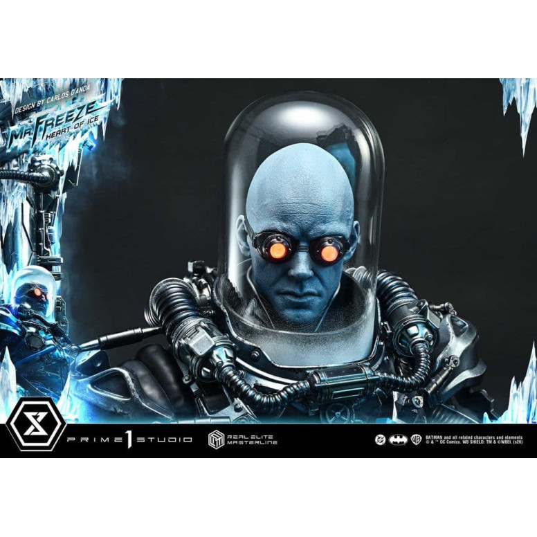 Prime 1 Studio - Mr. Freeze «Heart of Ice» (diseño de Carlos D'Anda), versión DX - Serie Real Elite Masterline 1/3