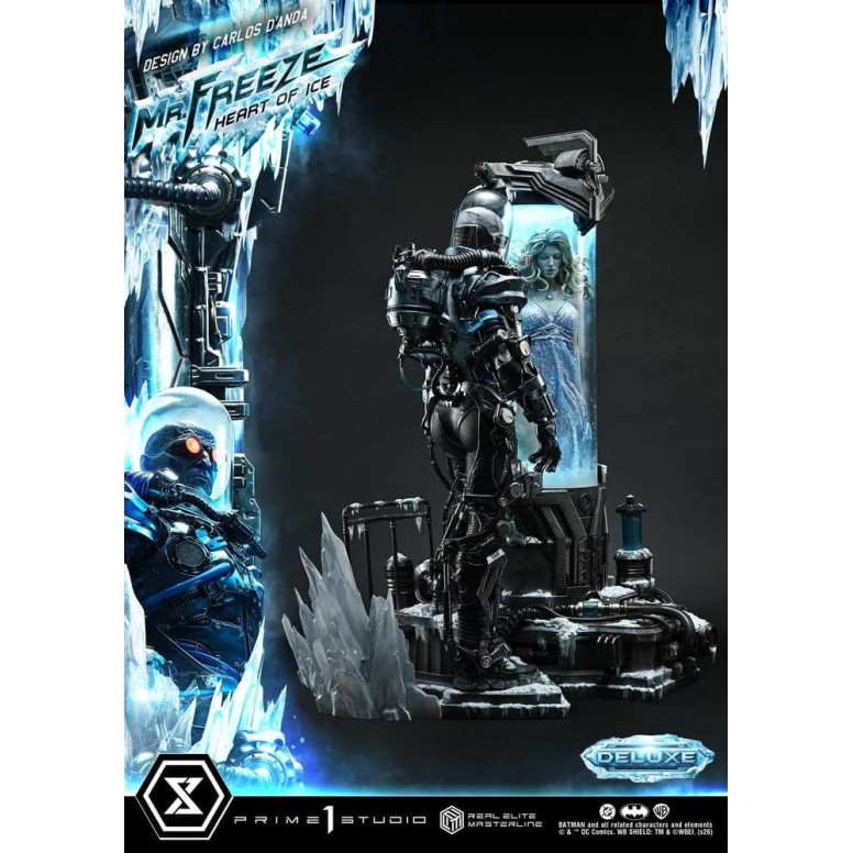 Prime 1 Studio - Mr. Freeze «Heart of Ice» (diseño de Carlos D'Anda), versión DX - Serie Real Elite Masterline 1/3