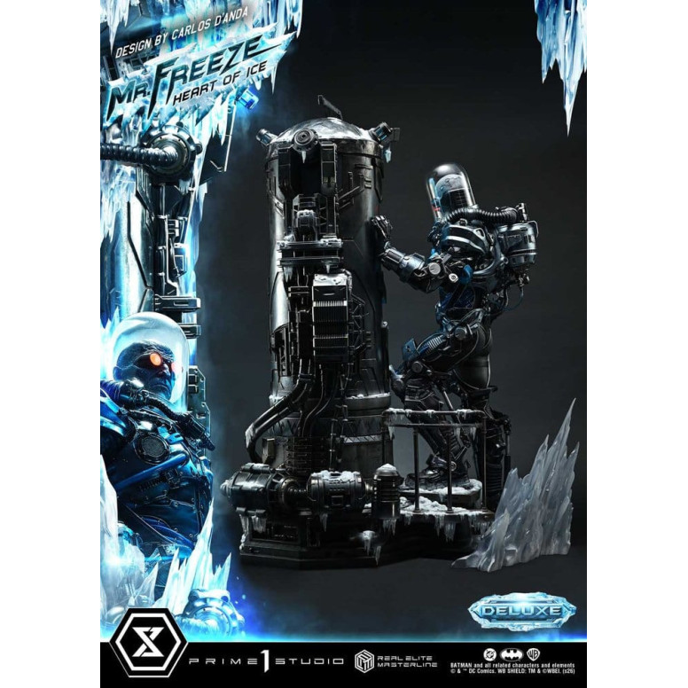 Prime 1 Studio - Mr. Freeze «Heart of Ice» (diseño de Carlos D'Anda), versión DX - Serie Real Elite Masterline 1/3