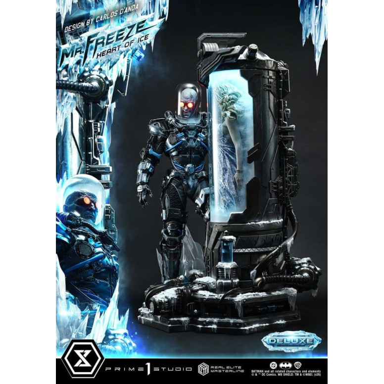 Prime 1 Studio - Mr. Freeze «Heart of Ice» (diseño de Carlos D'Anda), versión DX - Serie Real Elite Masterline 1/3