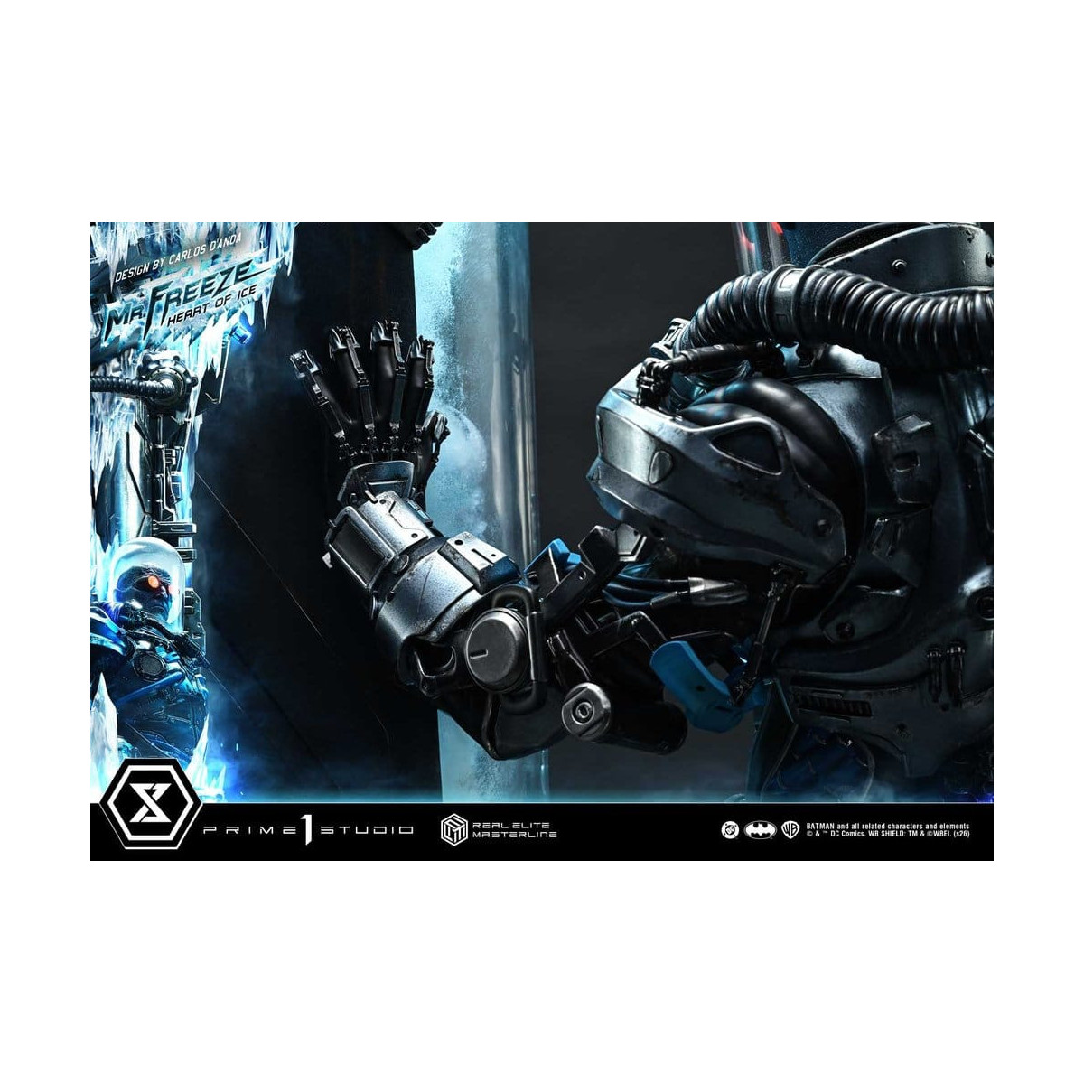 Prime 1 Studio - Mr. Freeze «Heart of Ice» (diseño de Carlos D'Anda), versión DX - Serie Real Elite Masterline 1/3