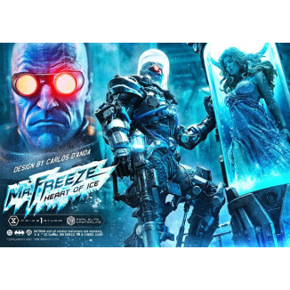 Prime 1 Studio - Mr Freeze Heart of Ice (Diseño de Carlos D'Anda) - Real Elite Masterline Serie 1/3
