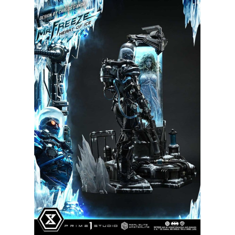 Prime 1 Studio - Mr Freeze Heart of Ice (Diseño de Carlos D'Anda) - Real Elite Masterline Serie 1/3