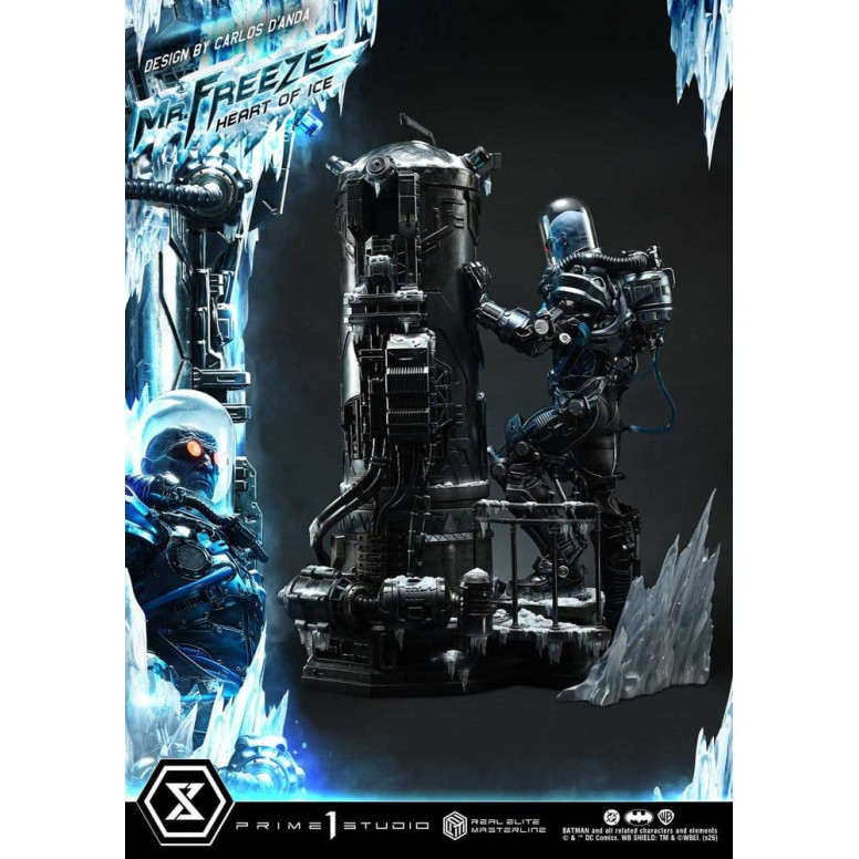 Prime 1 Studio - Mr Freeze Heart of Ice (Diseño de Carlos D'Anda) - Real Elite Masterline Serie 1/3