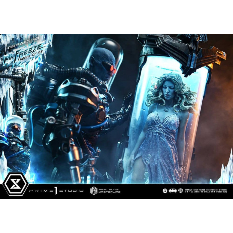 Prime 1 Studio - Mr Freeze Heart of Ice (Diseño de Carlos D'Anda) - Real Elite Masterline Serie 1/3