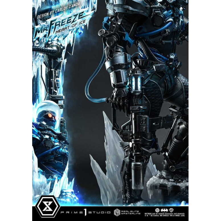 Prime 1 Studio - Mr Freeze Heart of Ice (Diseño de Carlos D'Anda) - Real Elite Masterline Serie 1/3
