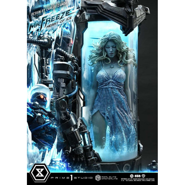 Prime 1 Studio - Mr Freeze Heart of Ice (Diseño de Carlos D'Anda) - Real Elite Masterline Serie 1/3