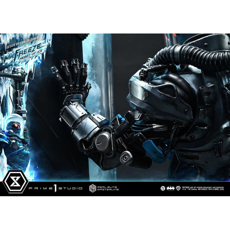 Prime 1 Studio - Mr Freeze Heart of Ice (Diseño de Carlos D'Anda) - Real Elite Masterline Serie 1/3