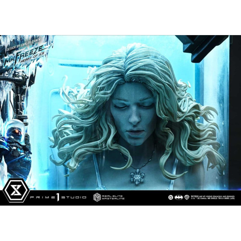 Prime 1 Studio - Mr Freeze Heart of Ice (Diseño de Carlos D'Anda) - Real Elite Masterline Serie 1/3