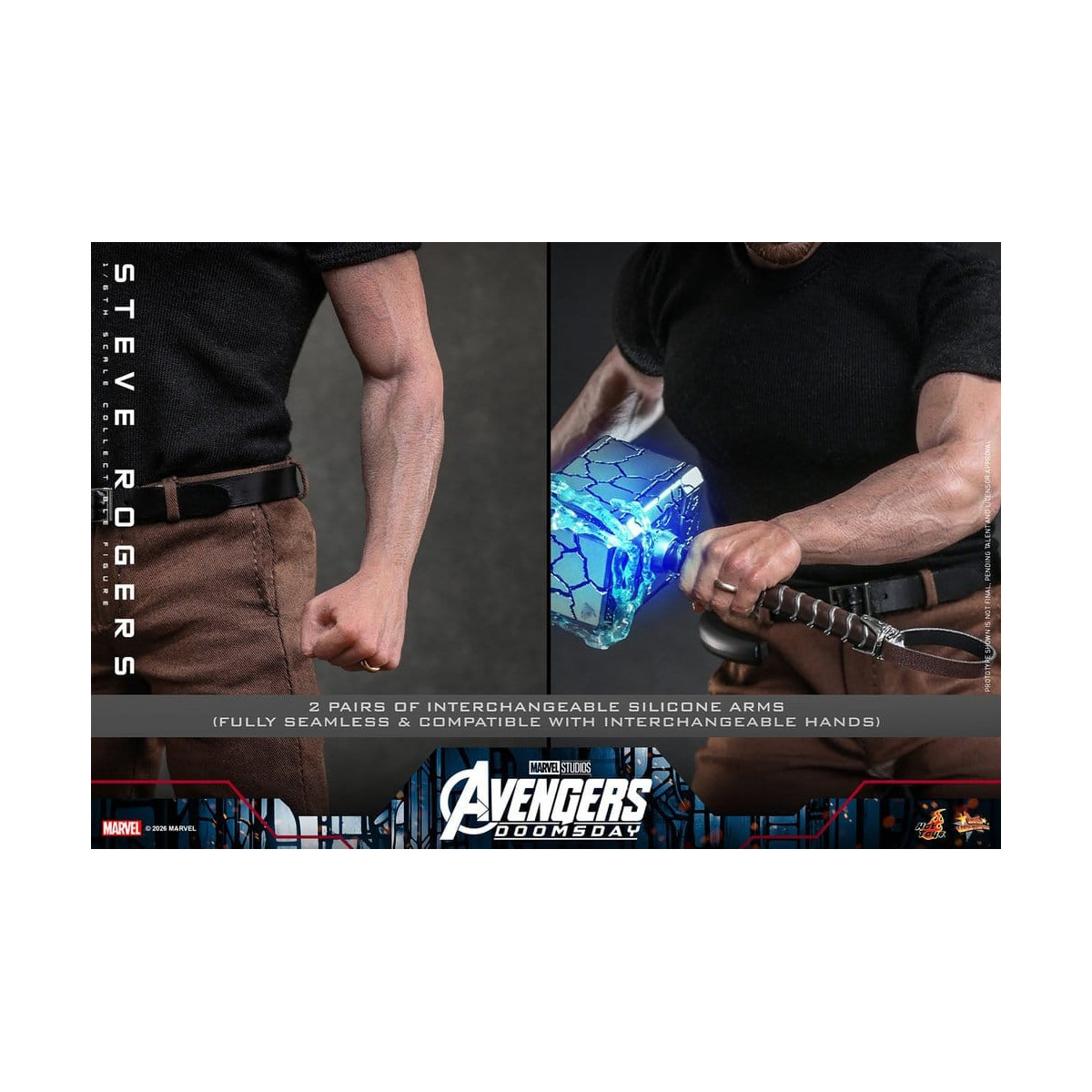 Hot Toys - Steve Rogers 1/6 - « Avengers »: Doomsday