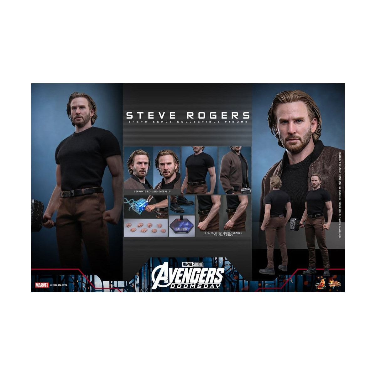 Hot Toys - Steve Rogers 1/6 - « Avengers »: Doomsday