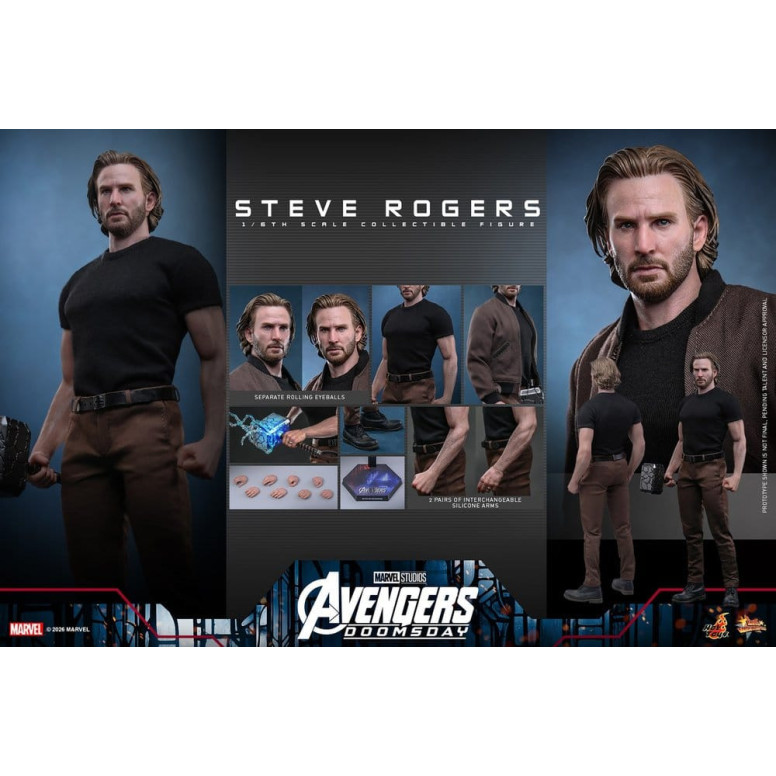 Hot Toys - Steve Rogers 1/6 - « Avengers »: Doomsday