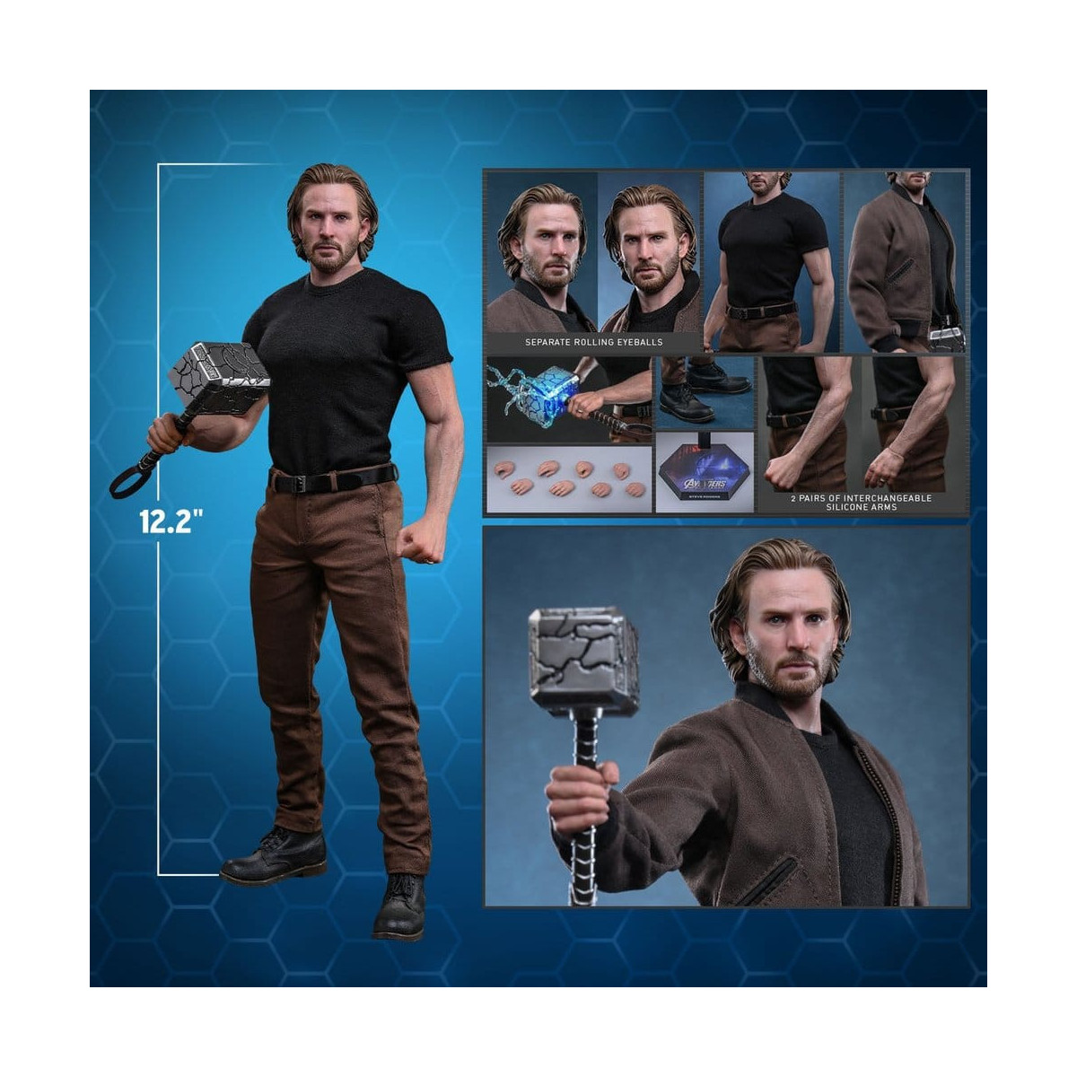 Hot Toys - Steve Rogers 1/6 - « Avengers »: Doomsday