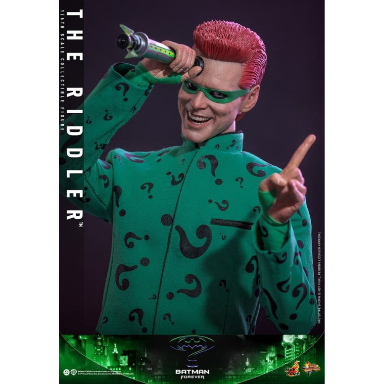 Hot Toys DC Comics - El Acertijo MMS, escala 1/6 - Batman Forever