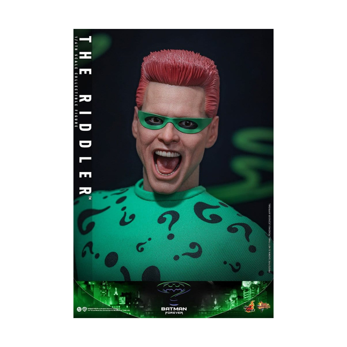 Hot Toys DC Comics - El Acertijo MMS, escala 1/6 - Batman Forever