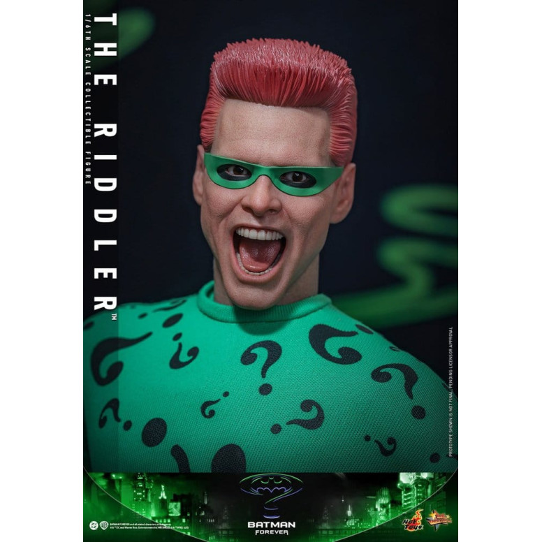 Hot Toys DC Comics - El Acertijo MMS, escala 1/6 - Batman Forever