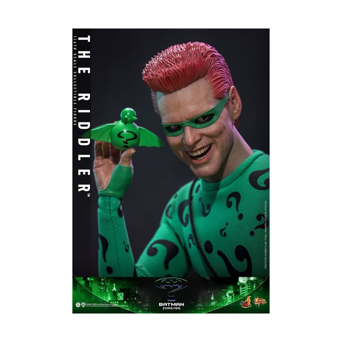 Hot Toys DC Comics - El Acertijo MMS, escala 1/6 - Batman Forever
