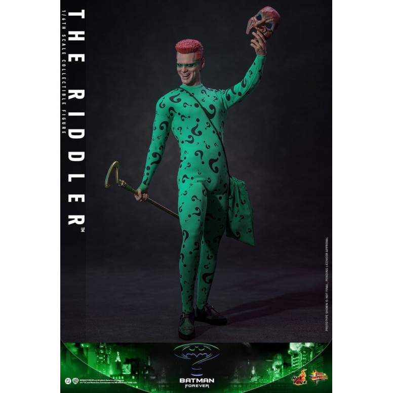 Hot Toys DC Comics - El Acertijo MMS, escala 1/6 - Batman Forever
