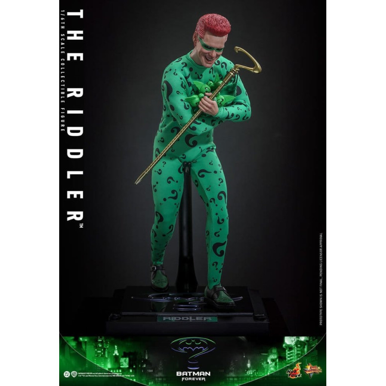 Hot Toys DC Comics - El Acertijo MMS, escala 1/6 - Batman Forever