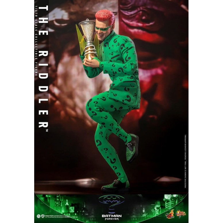 Hot Toys DC Comics - El Acertijo MMS, escala 1/6 - Batman Forever
