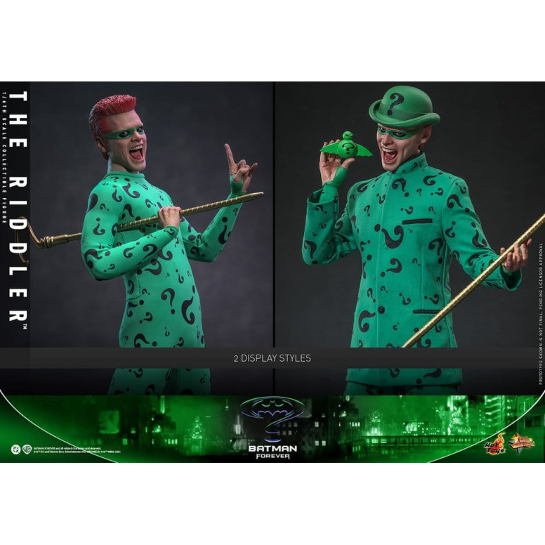Hot Toys DC Comics - El Acertijo MMS, escala 1/6 - Batman Forever