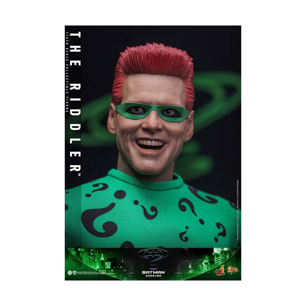 Hot Toys DC Comics - El Acertijo MMS, escala 1/6 - Batman Forever