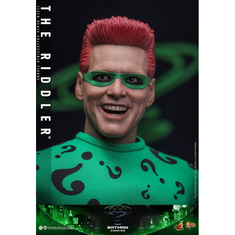Hot Toys DC Comics - El Acertijo MMS, escala 1/6 - Batman Forever