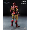 Threezero Infinity Saga Iron Man: Mark 6 (con daños de combate) DLX, escala 1/12