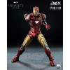 Threezero Infinity Saga Iron Man: Mark 6 (con daños de combate) DLX, escala 1/12