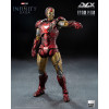 Threezero Infinity Saga Iron Man: Mark 6 (con daños de combate) DLX, escala 1/12