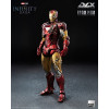 Threezero Infinity Saga Iron Man: Mark 6 (con daños de combate) DLX, escala 1/12