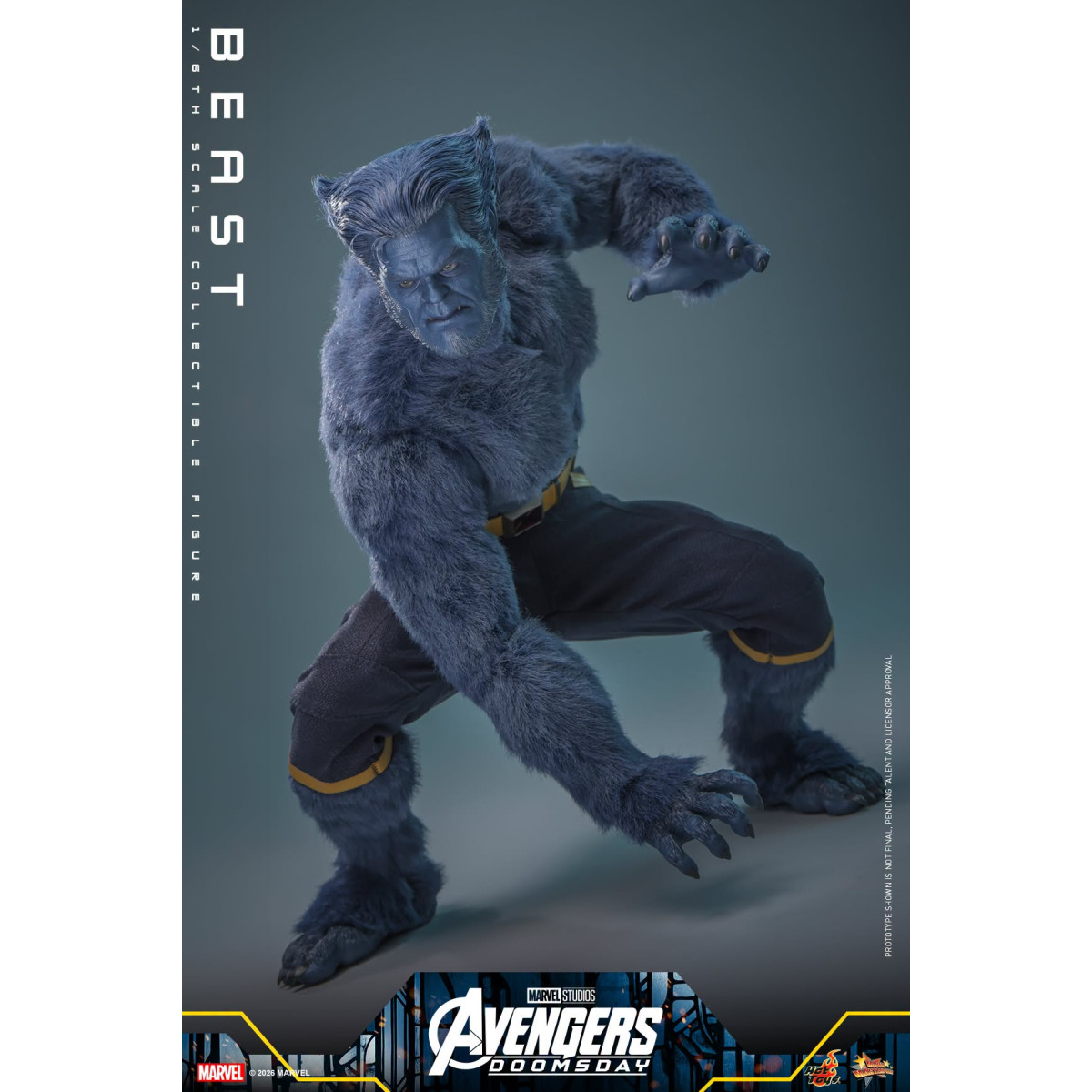 Hot Toys - Beast MMS, escala 1/6 - Avengers: Doomsday