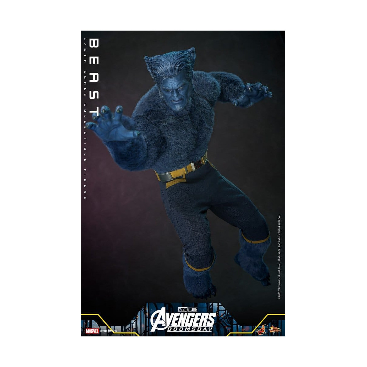 Hot Toys - Beast MMS, escala 1/6 - Avengers: Doomsday