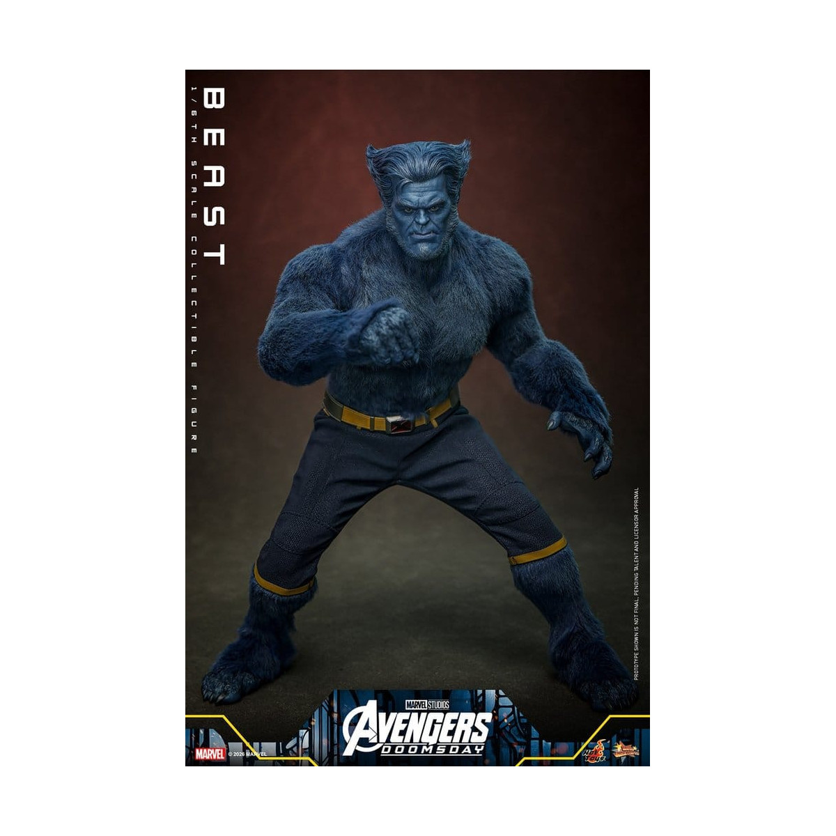 Hot Toys - Beast MMS, escala 1/6 - Avengers: Doomsday