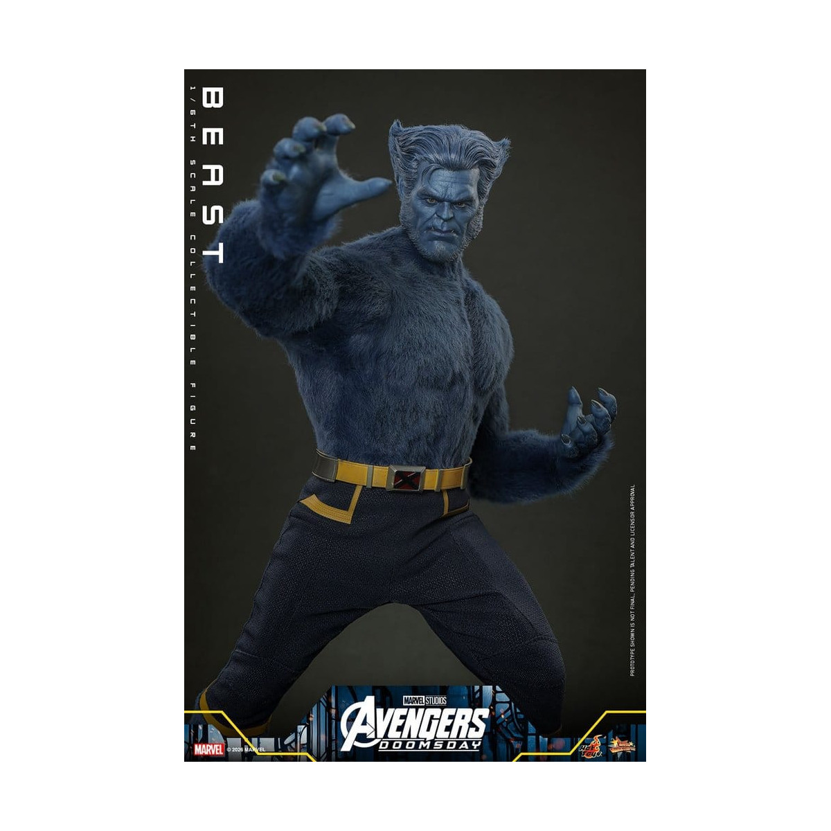 Hot Toys - Beast MMS, escala 1/6 - Avengers: Doomsday
