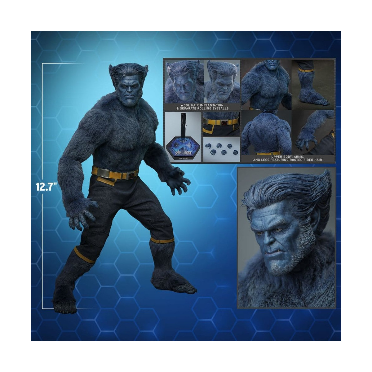 Hot Toys - Beast MMS, escala 1/6 - Avengers: Doomsday