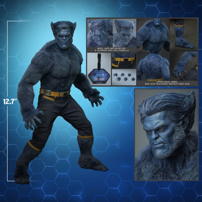 Hot Toys - Beast MMS, escala 1/6 - Avengers: Doomsday