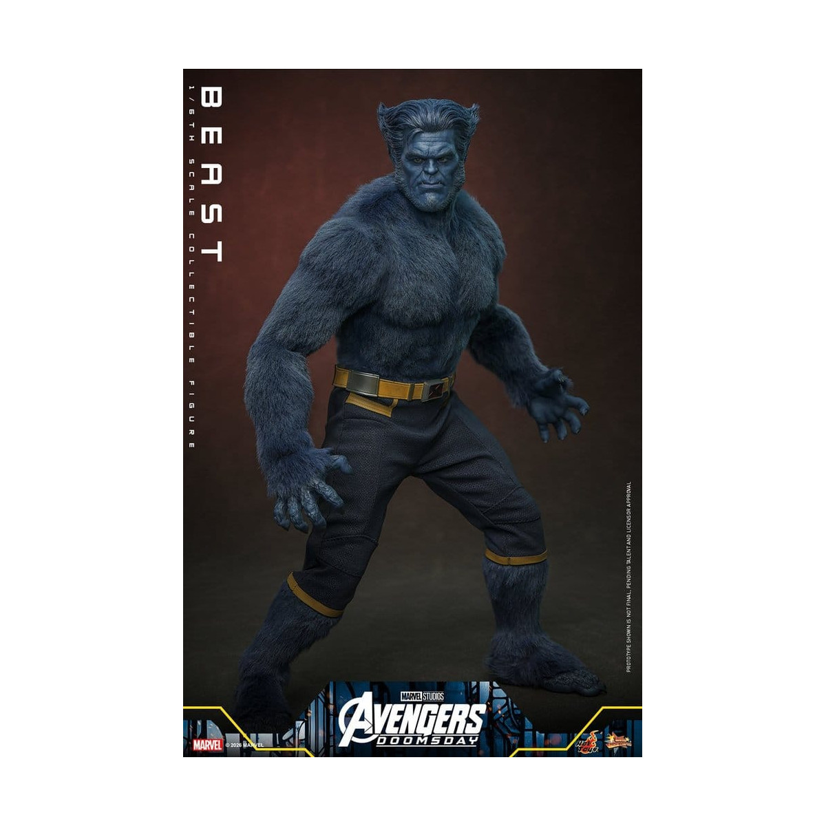 Hot Toys - Beast MMS, escala 1/6 - Avengers: Doomsday
