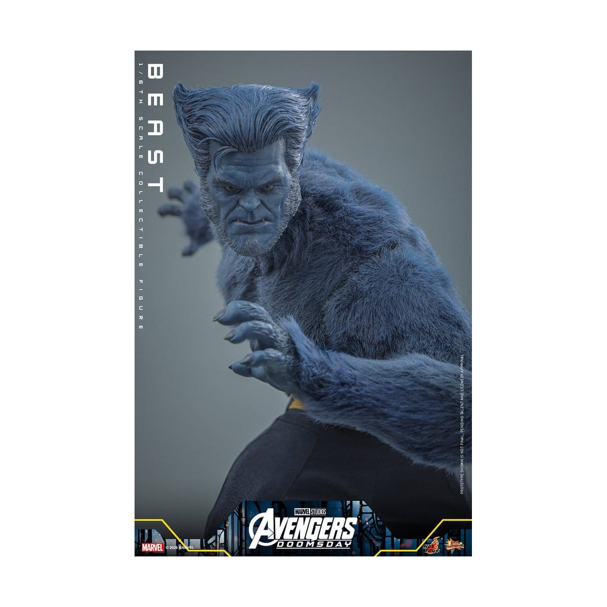 Hot Toys - Beast MMS, escala 1/6 - Avengers: Doomsday