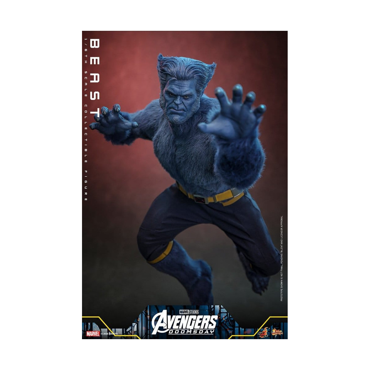 Hot Toys - Beast MMS, escala 1/6 - Avengers: Doomsday