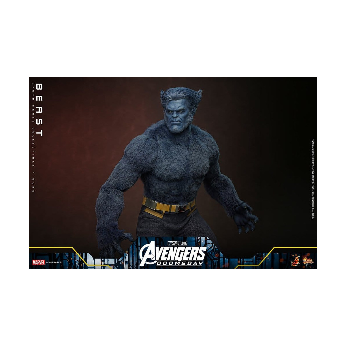 Hot Toys - Beast MMS, escala 1/6 - Avengers: Doomsday