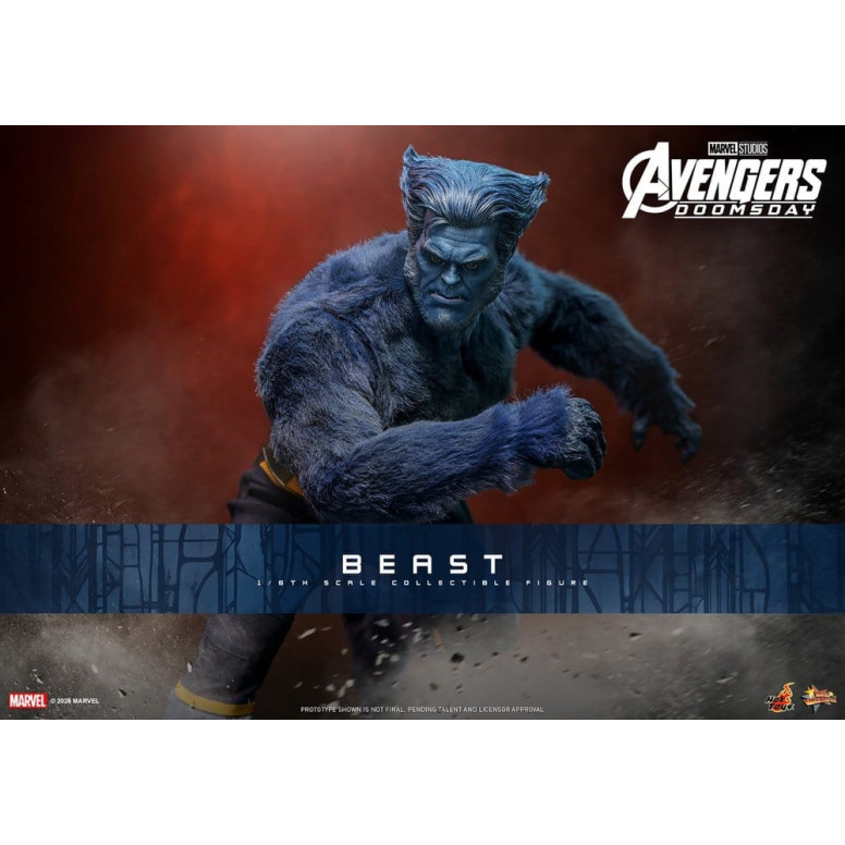 Hot Toys - Beast MMS, escala 1/6 - Avengers: Doomsday