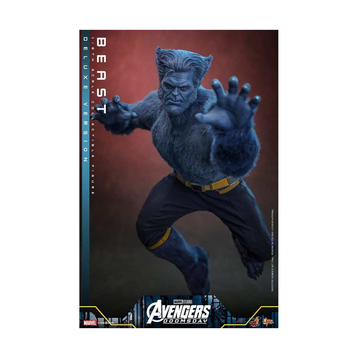 Hot Toys - Beast, versión Deluxe « MMS », escala 1/6 - Avengers: Doomsday