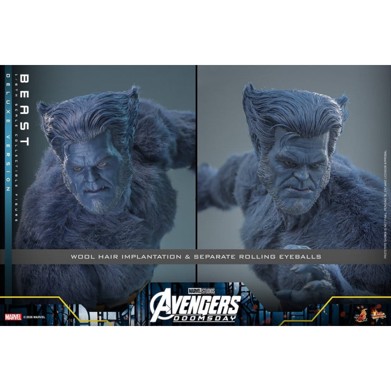 Hot Toys - Beast, versión Deluxe « MMS », escala 1/6 - Avengers: Doomsday