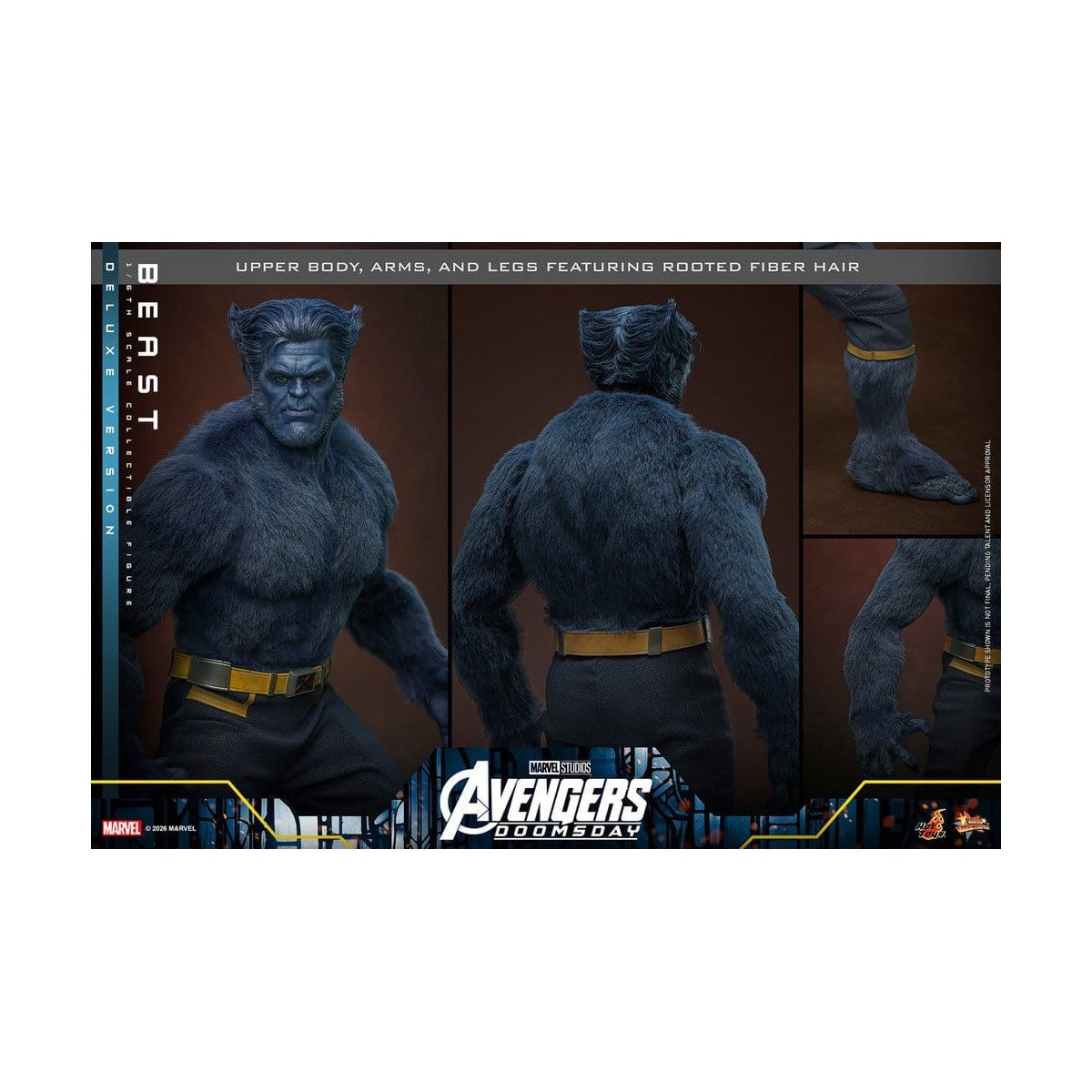 Hot Toys - Beast, versión Deluxe « MMS », escala 1/6 - Avengers: Doomsday
