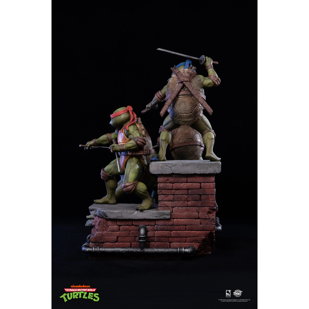 Pure Arts - Diorama de la película «Las Tortugas Ninja» a escala 1/6 (1990)